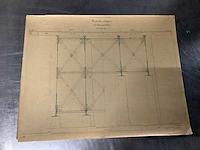 Orginele technische tekeningen thijssbrüke szegedin uit 1858 - afbeelding 29 van  51