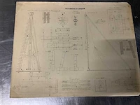 Orginele technische tekeningen thijssbrüke szegedin uit 1858 - afbeelding 31 van  51