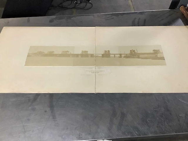 Orginele technische tekeningen thijssbrüke szegedin uit 1858 - afbeelding 34 van  51