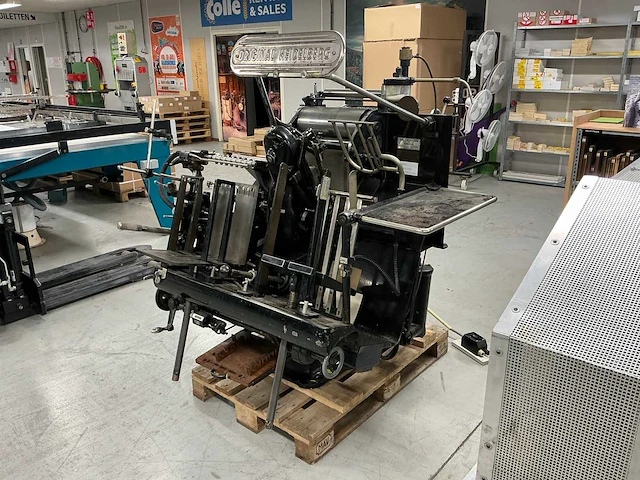 Original heidelberg tiegelpers h222 diverse persmachines - afbeelding 1 van  23