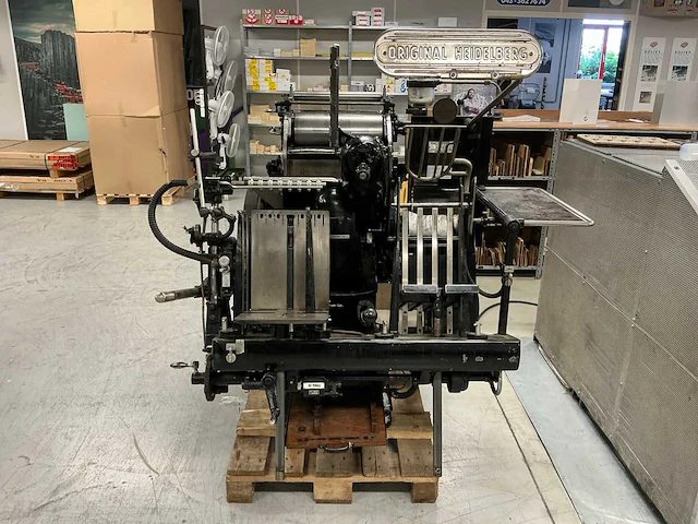 Original heidelberg tiegelpers h222 diverse persmachines - afbeelding 21 van  23