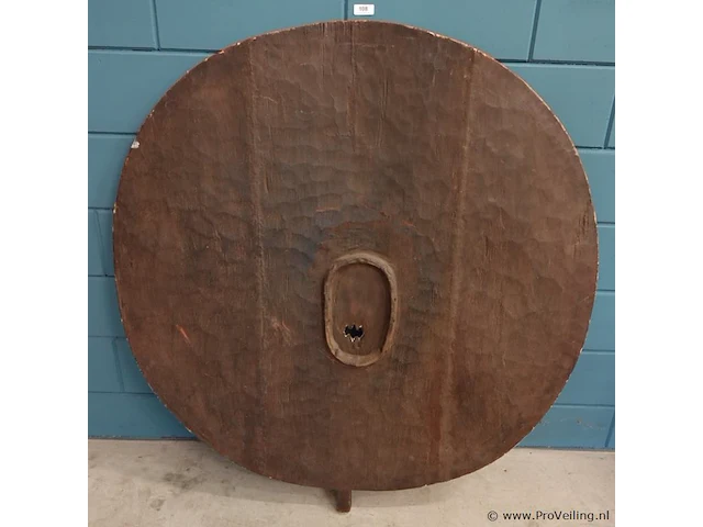 Origineel groot houten bwa mossi masker uit burkina faso - afbeelding 5 van  5