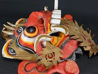 Origineel houten indisch masker - afbeelding 3 van  5