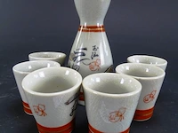 Origineel japanse sake set - afbeelding 3 van  4