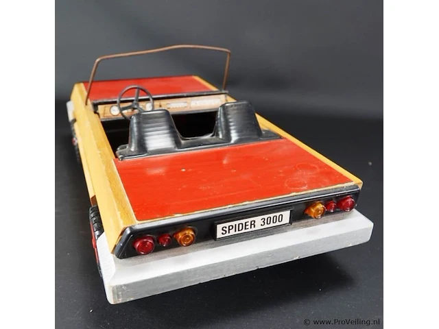 Originele houten auto van lundby - afbeelding 3 van  5