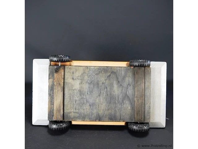 Originele houten auto van lundby - afbeelding 5 van  5