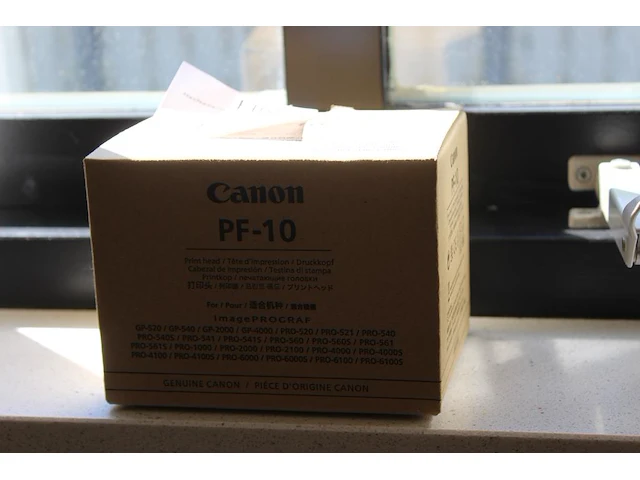 Originele printerkop canon pf-10 nieuw. - afbeelding 1 van  2
