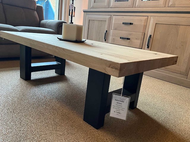 Orion eiken salontafel - afbeelding 6 van  7