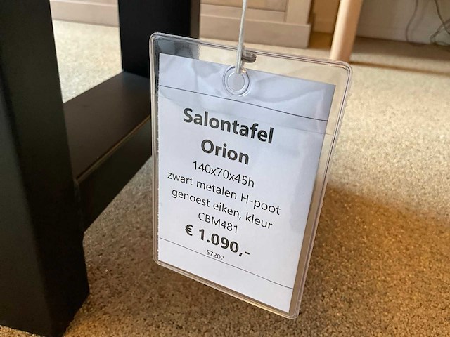 Orion eiken salontafel - afbeelding 7 van  7