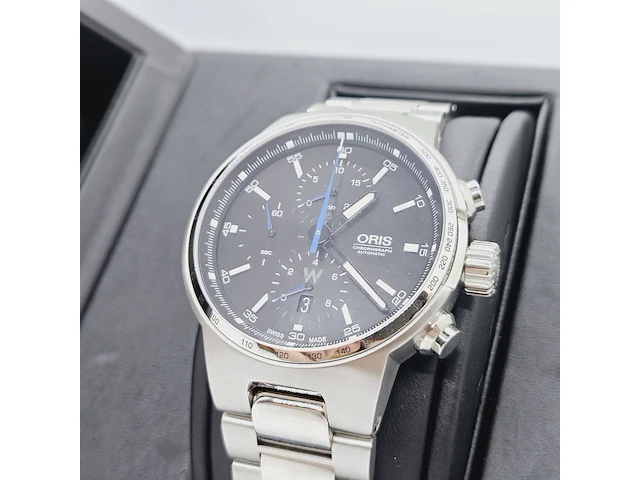 Oris williams f1 automatisch chronograaf herenhorloge - afbeelding 10 van  15