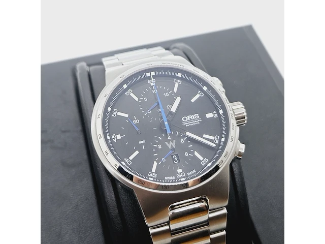 Oris williams f1 automatisch chronograaf herenhorloge - afbeelding 11 van  15