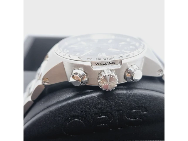 Oris williams f1 automatisch chronograaf herenhorloge - afbeelding 12 van  15