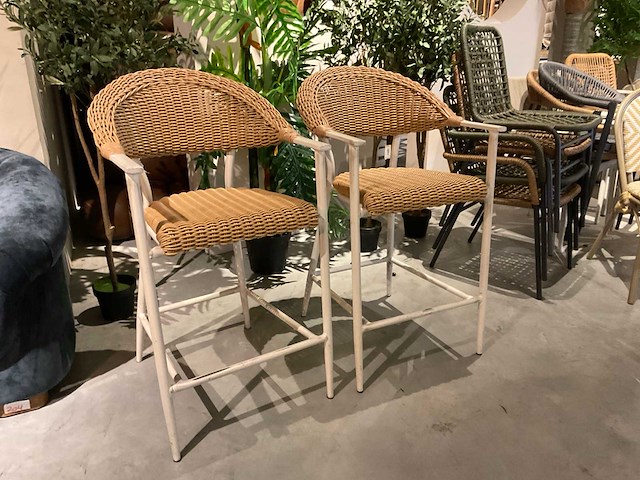 Oriya tuinstoel (2x) - afbeelding 1 van  9