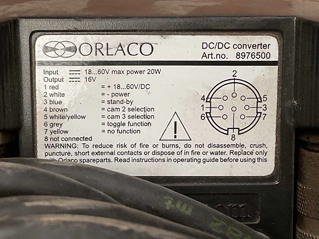 Orlaco camera systeem - afbeelding 4 van  4