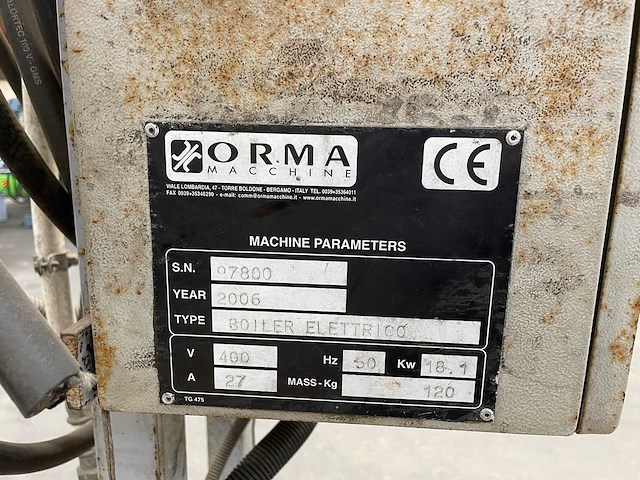 Orma - boiler elettrico - boiler - 2006 - afbeelding 4 van  8