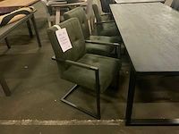 Oro slede eetkamerstoel (6x) - afbeelding 1 van  6