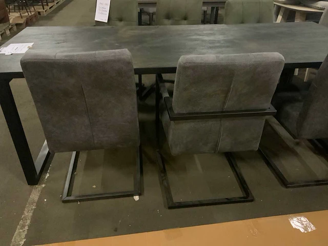 Oro slede eetkamerstoel (6x) - afbeelding 4 van  6