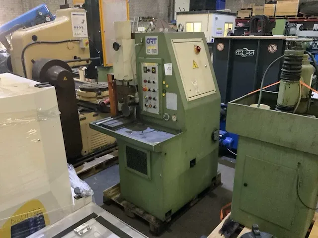 Ort le 100 assen lep / wals / polijstmachine - afbeelding 2 van  5