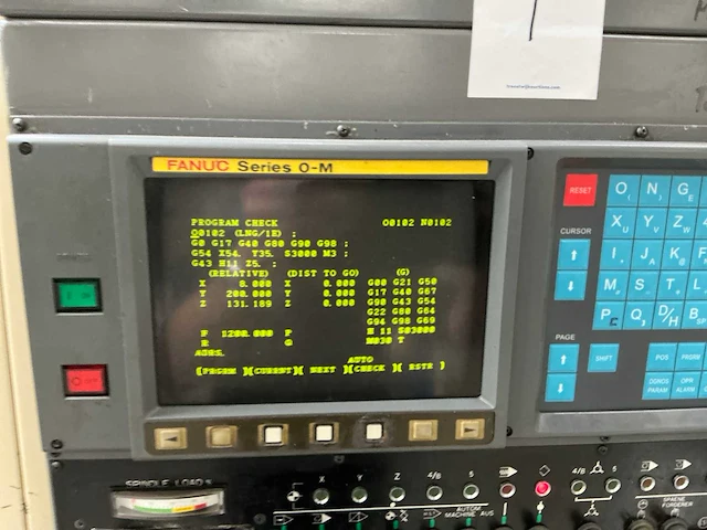 Osaka kiko pcv50 cnc freesmachine - afbeelding 11 van  33