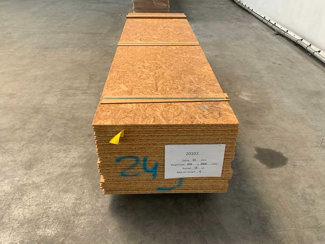 Osb 2500x675x25mm (18x) - afbeelding 4 van  5