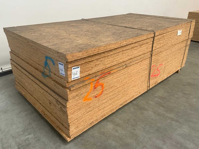 Osb 2520x1300x25mm (32x) - afbeelding 1 van  6
