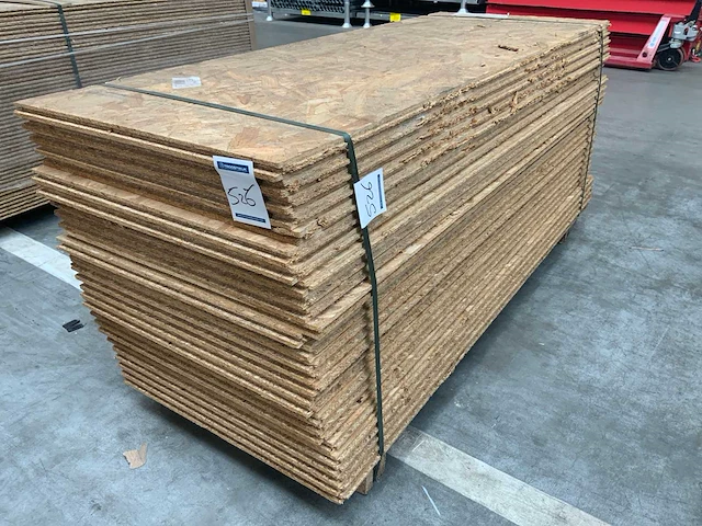 Osb plaat 1690x634x25mm (27x) - afbeelding 1 van  6