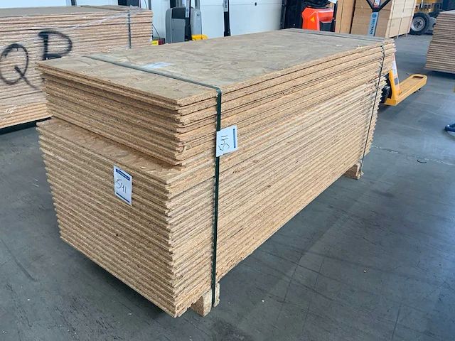 Osb plaat 1690x634x25mm (28x) - afbeelding 1 van  6