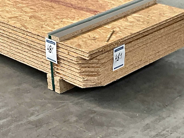 Osb plaat 2050x675x18 mm (10x) - afbeelding 6 van  6