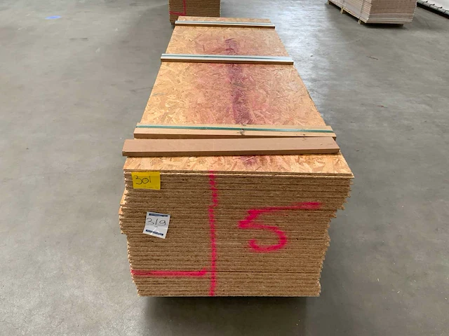Osb plaat 2050x675x22mm tg4 (26x) - afbeelding 4 van  7