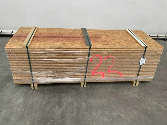 Osb plaat 2050x675x25mm tg4 (23x) - afbeelding 2 van  8