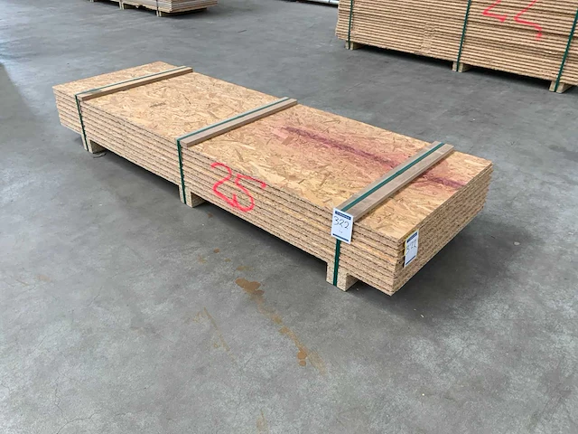 Osb plaat 2050x675x25mm tg4 (8x) - afbeelding 3 van  7