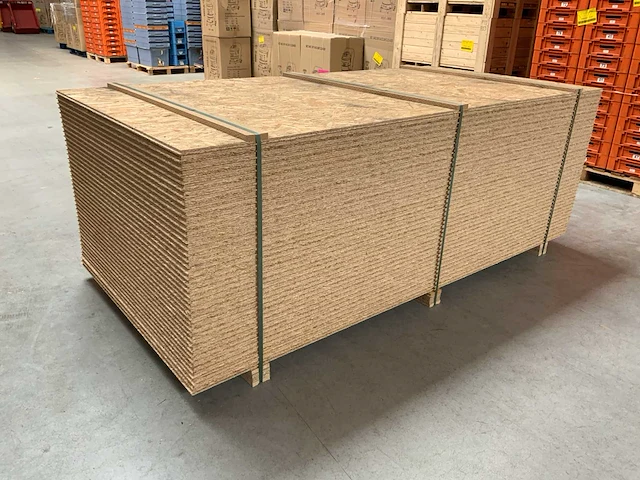 Osb plaat 2440x1220x18mm (49x) - afbeelding 1 van  9