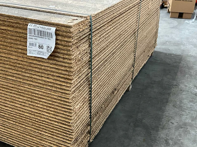 Osb plaat 2440x590x22 mm (80x) - afbeelding 4 van  12