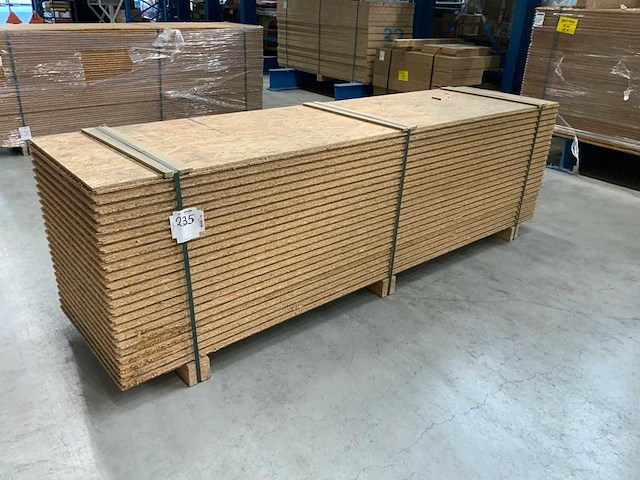 Osb plaat 2500x625x30mm (23x) - afbeelding 1 van  7