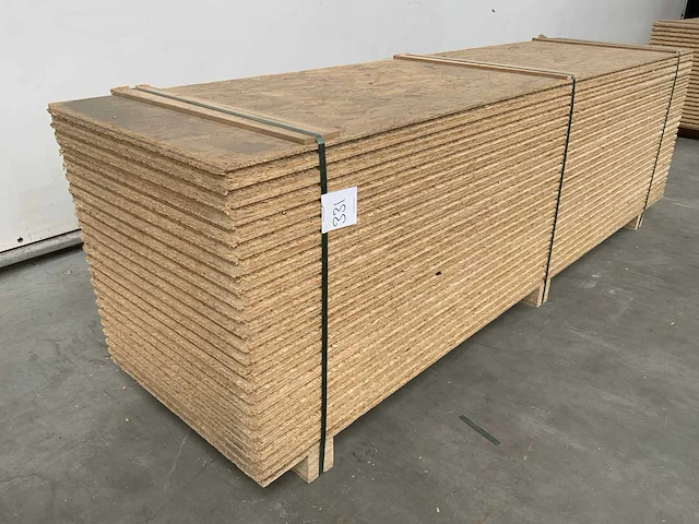 Osb plaat 2500x625x30mm tg4 (23x) - afbeelding 1 van  8