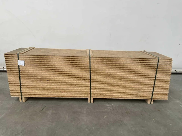 Osb plaat 2500x625x30mm tg4 (23x) - afbeelding 2 van  8