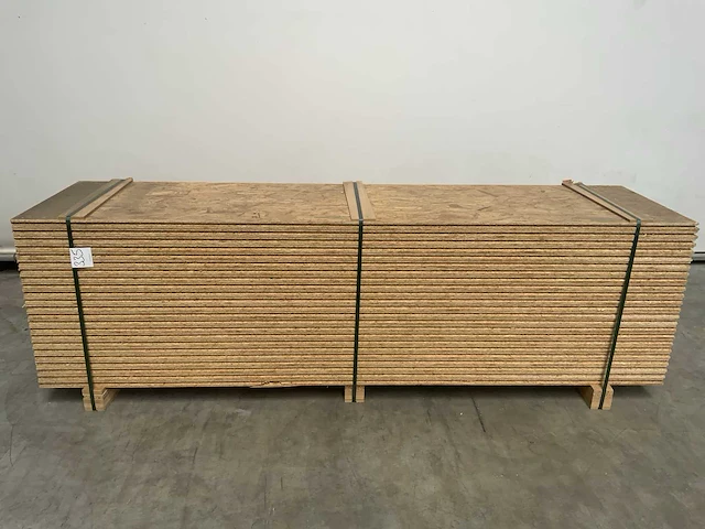 Osb plaat 2500x625x30mm tg4 (23x) - afbeelding 2 van  7