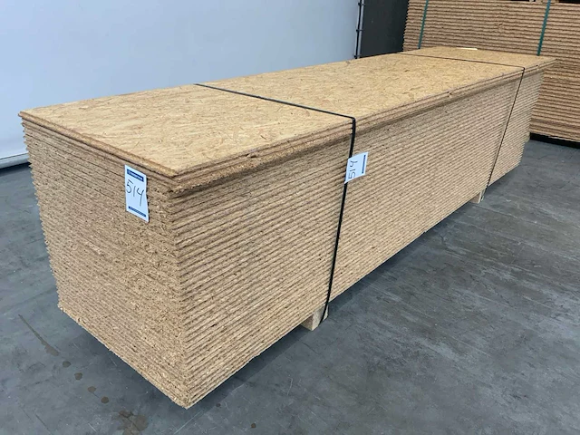 Osb plaat 2500x630x16mm (44x) - afbeelding 1 van  6