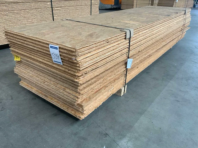 Osb plaat 2500x675x18mm (22x) - afbeelding 2 van  6