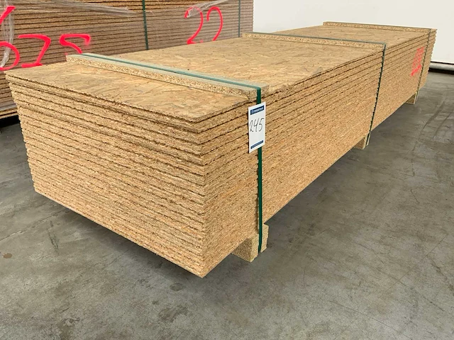 Osb plaat 2500x675x22mm (17x) - afbeelding 1 van  5