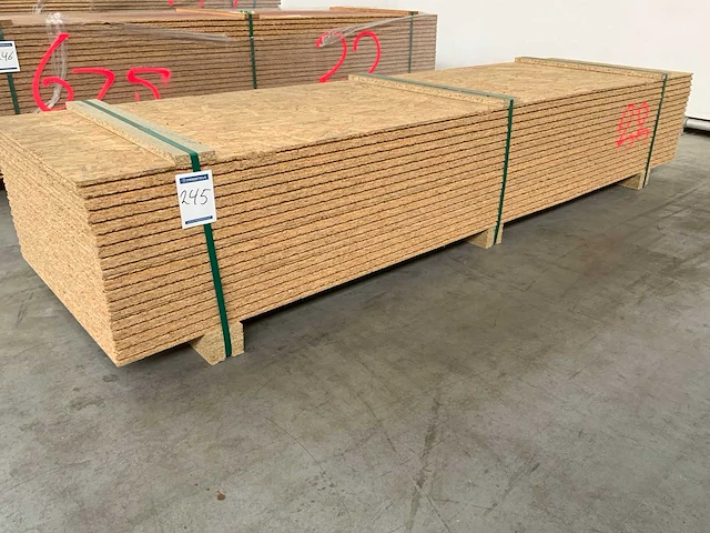 Osb plaat 2500x675x22mm (17x) - afbeelding 2 van  5