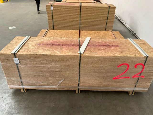 Osb plaat 2500x675x22mm (34x) - afbeelding 2 van  7