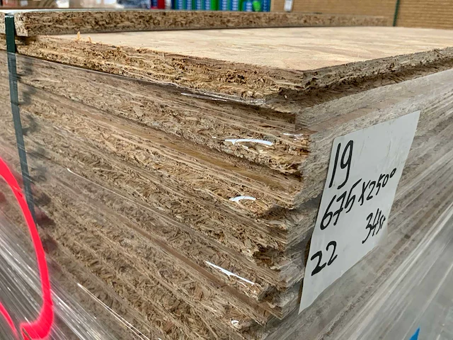 Osb plaat 2500x675x22mm (34x) - afbeelding 4 van  7
