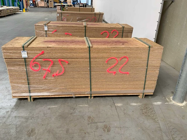 Osb plaat 2500x675x22mm (41x) - afbeelding 2 van  6