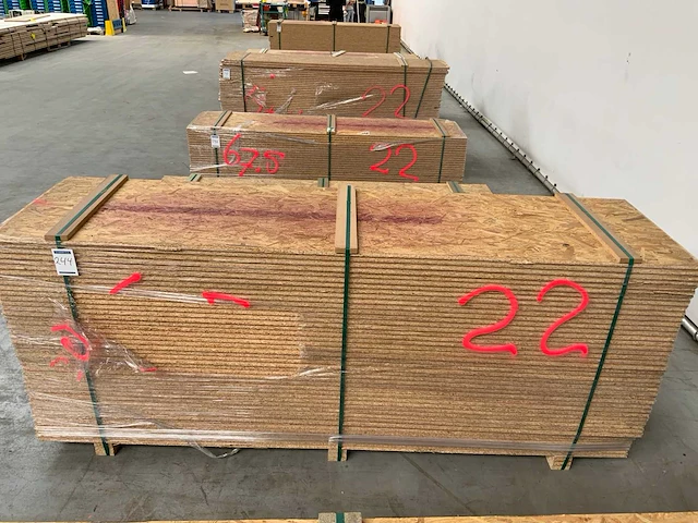 Osb plaat 2500x675x22mm (45x) - afbeelding 2 van  6