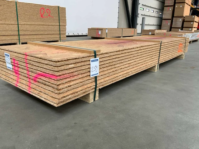 Osb plaat 2500x675x22mm tg4 (10x) - afbeelding 2 van  7
