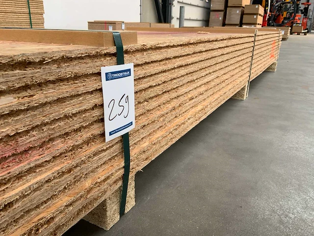 Osb plaat 2500x675x22mm tg4 (10x) - afbeelding 3 van  7