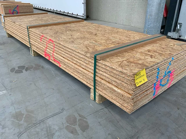 Osb plaat 2500x675x22mm tg4 (10x) - afbeelding 3 van  7