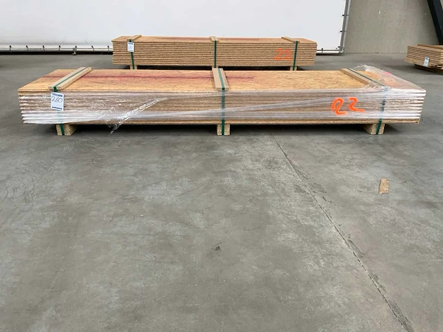 Osb plaat 2500x675x22mm tg4 (10x) - afbeelding 2 van  5