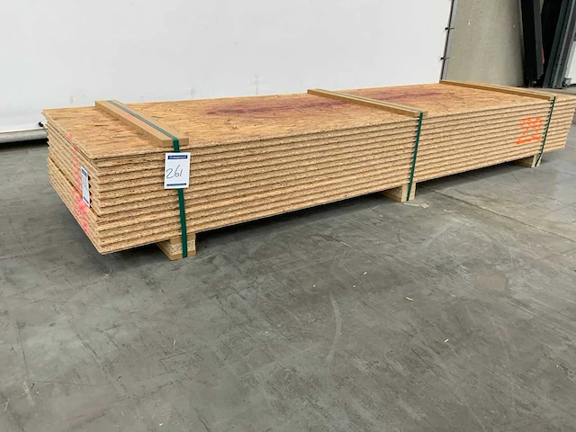Osb plaat 2500x675x22mm tg4 (13x) - afbeelding 2 van  7